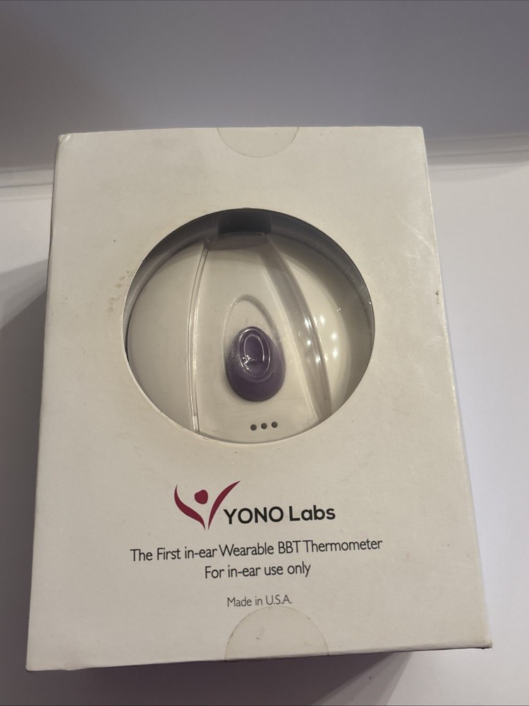 YONO Labs In-Ear Ovulation Predictor Thermometer NIB