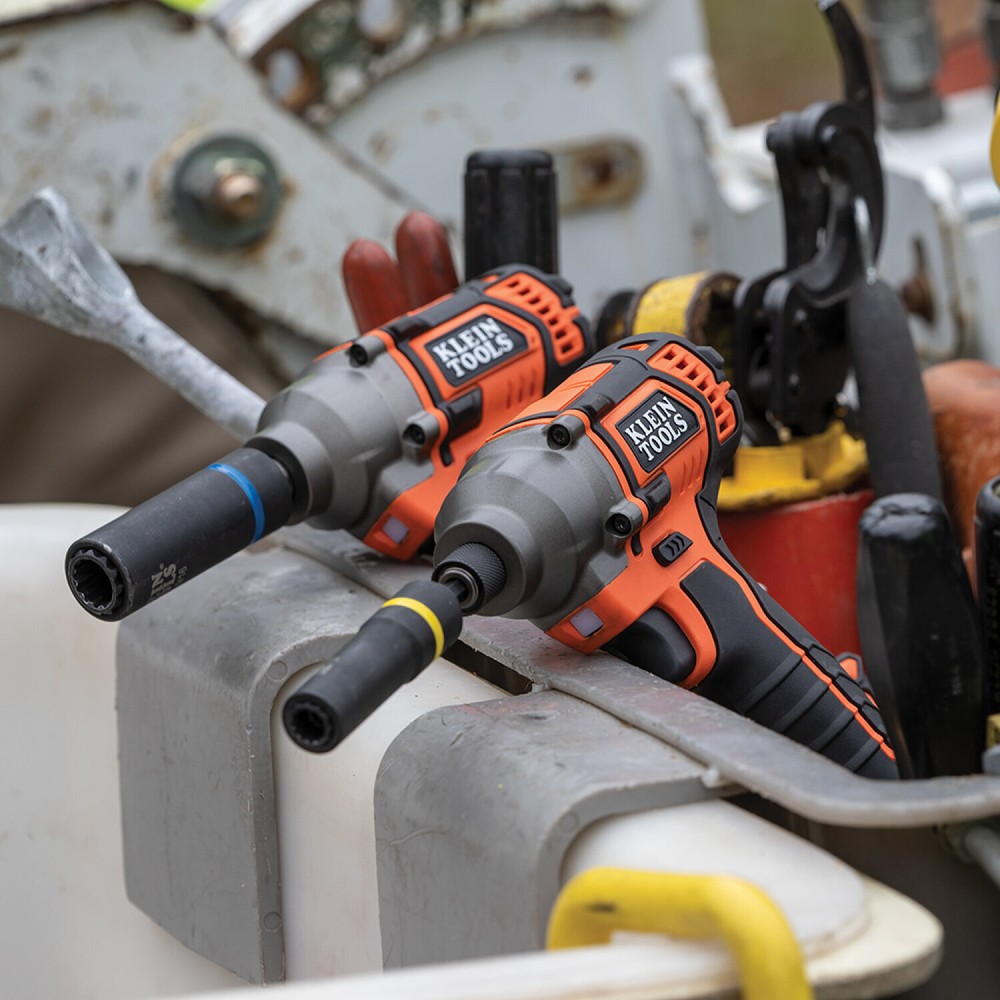 Klein Tools BAT20CD1 Battery-Operated Compact Impact Driver, Full Kit