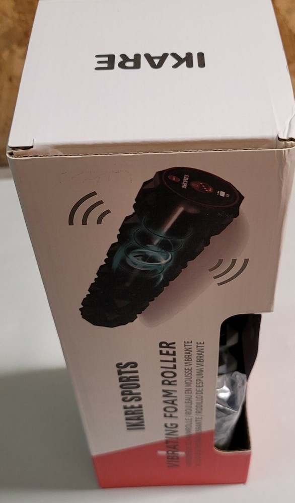 Ikare VFR-01 Vibrating Foam Roller Pro - Black With Remote Controller!!!