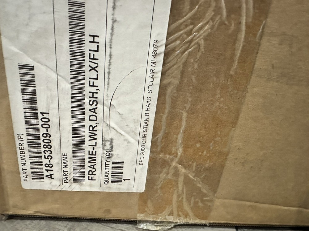 Freightliner A18-53809-001 Dashboard Support Frame Polycarbonate/Abs, Slate