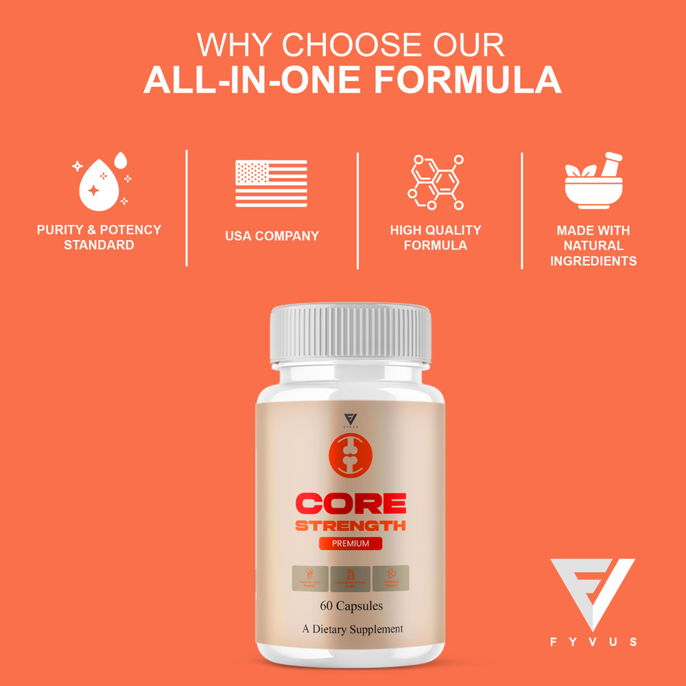 Core Strength Supplement, Core Strength Joint Capsules (60 Capsules)