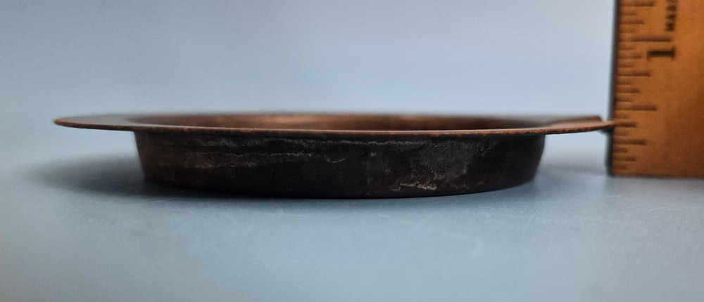 Vintage 1940's Pullman Train Passenger Car Tin Ashtray