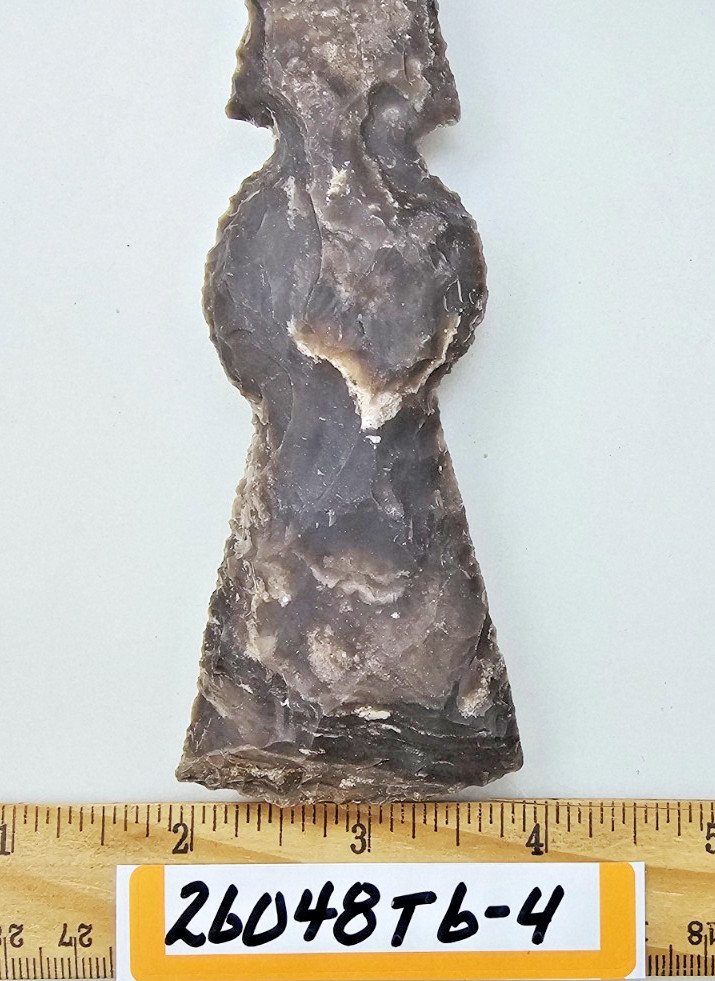 6" Stone Tomahawk Head - AX - Pow-Wow - Hand Knapped Agate