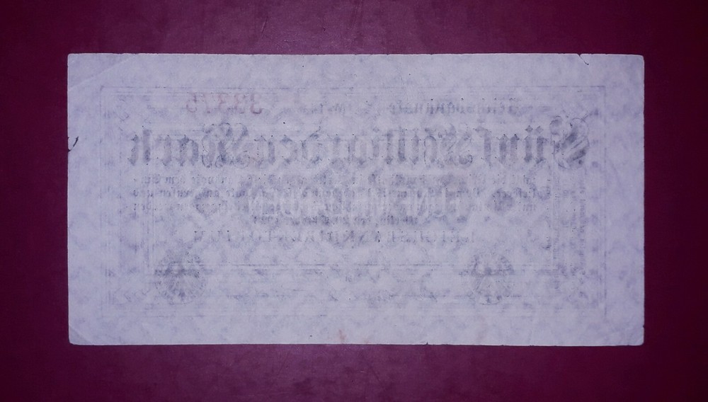 Germany "Weimar hyperinflation" 5 mlrd mark banknote,1923year(normal condition)