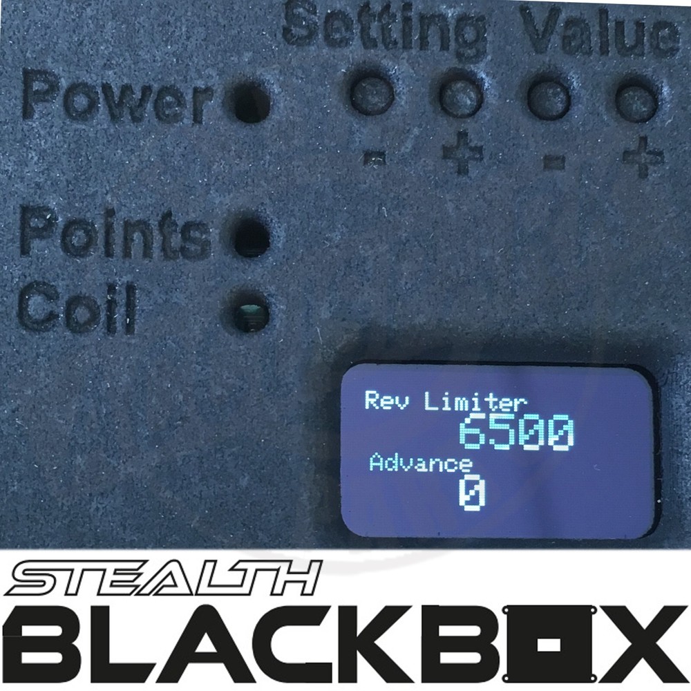 AccuSpark Black Box IIProgrammable distributor advance and rev-limiter