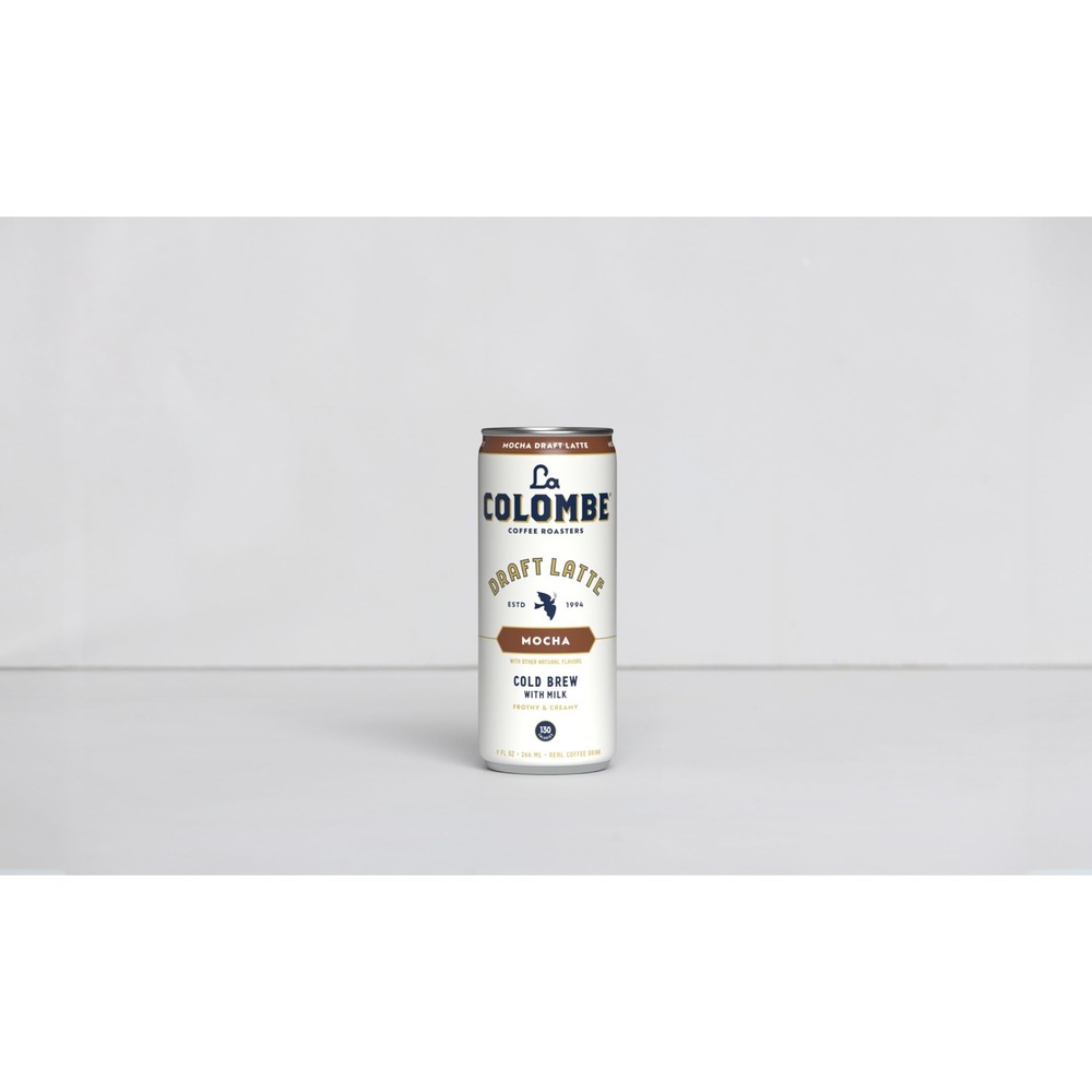 La Colombe Mocha Draft Latte - 9 Fluid Ounce 4 Count - Cold-Pressed Espresso ...