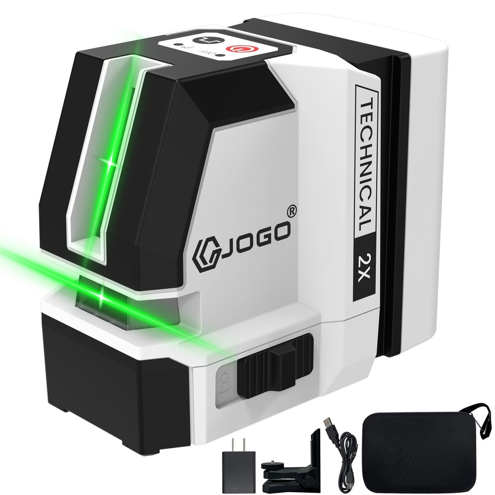 G JOGO Laser Level Self Leveling, 100Ft Dual-Module High Brightness Green...