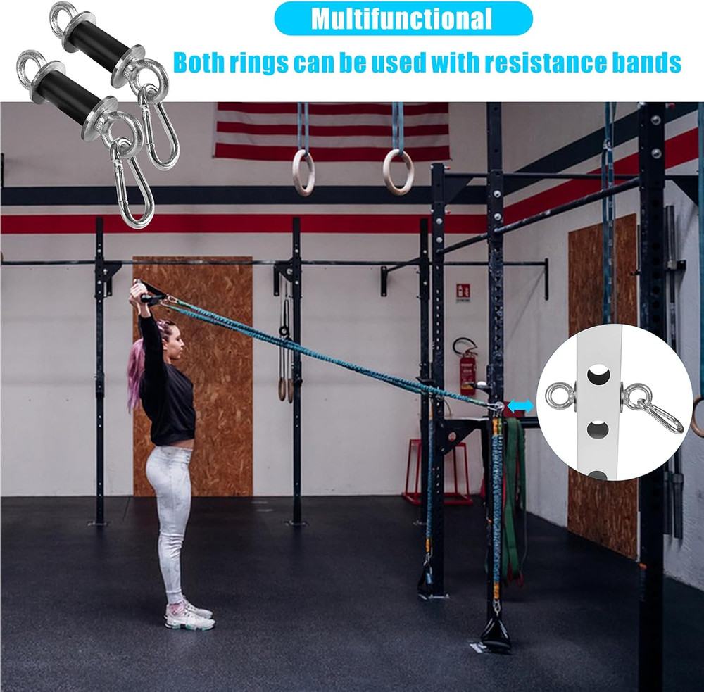 Power Rack Attachments with Quick Connect for 2" x 2" Squat Racks