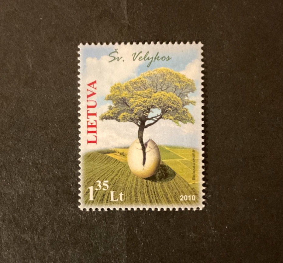 Stamps Lithuania Scott #914 never hinged