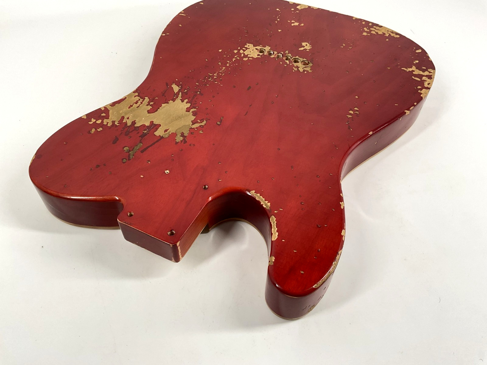 MJT Official Custom Vintage Aged Nitro Guitar Body by Mark Jenny VTL Ash Goldtop