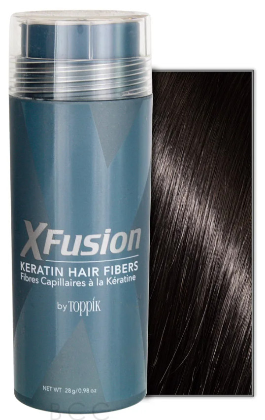 2 BOTTLES - XFusion Keratin Hair Fibers 28G / 0.98oz - 9 Colors - Fast Shipping!