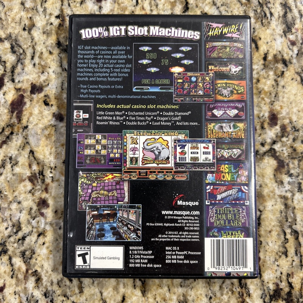 IGT Slots Diamond Galaxy PC/Mac 2012 Authentic Slots