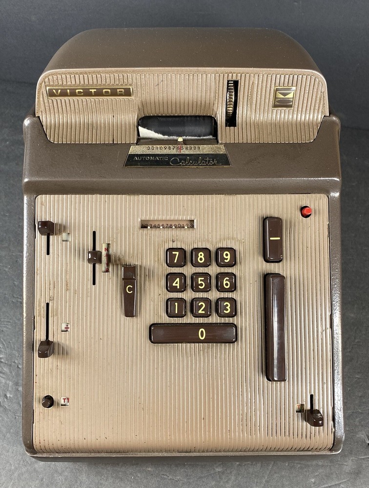 Vintage VICTOR Adding Machine