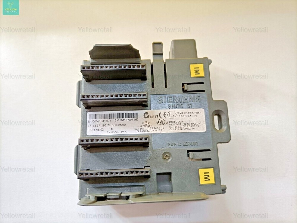6ES7195-7HD80-0XA0 SIEMENS SIMATIC DP CONTROLLER BUS MODULE  BM IM157