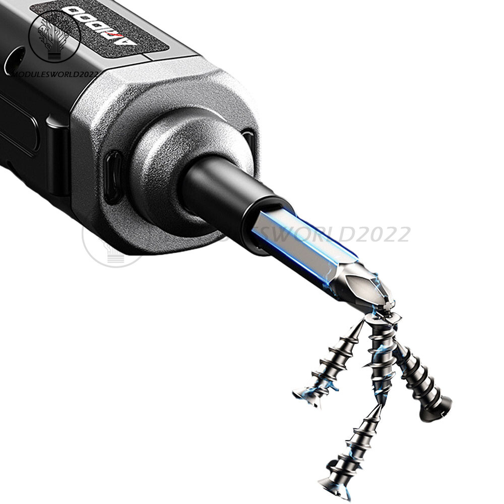 Portable Electric Screwdriver set mini Compact USB rechargeable Screw Driver