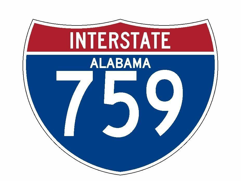 Interstate 759 Sticker Decal