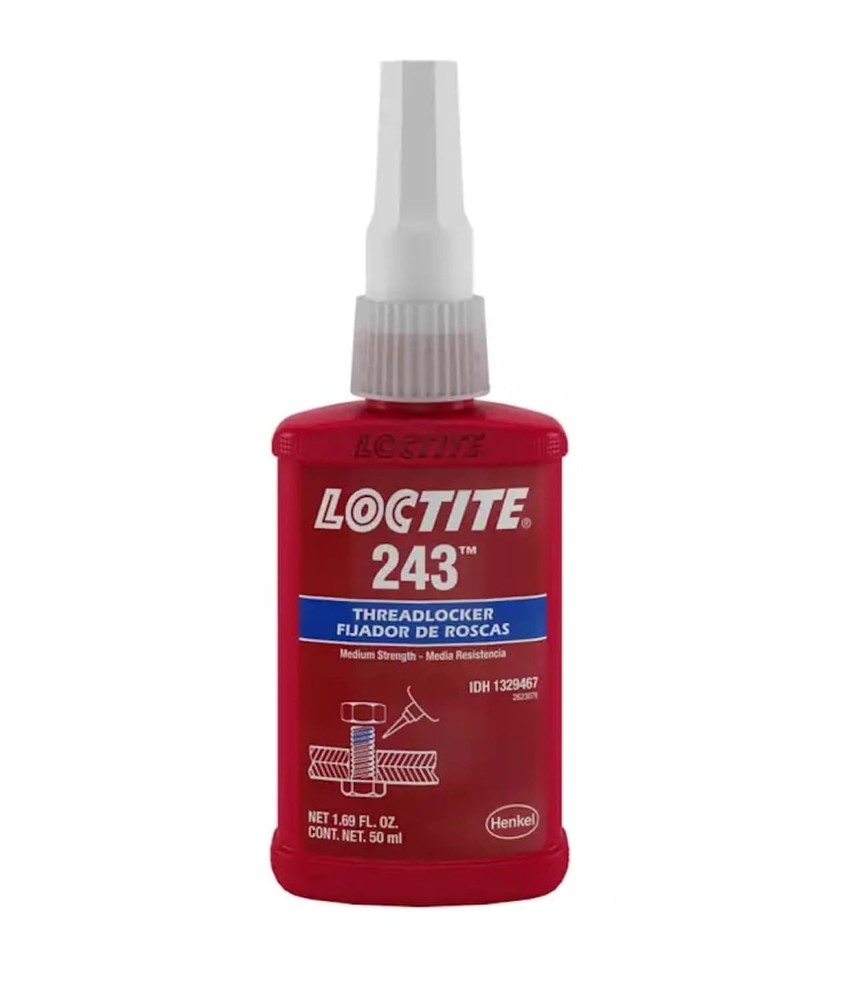 Loctite 243 Blue Medium Threadlocker 50 mL (1.69 oz) for 3/4″ Thread Fasteners
