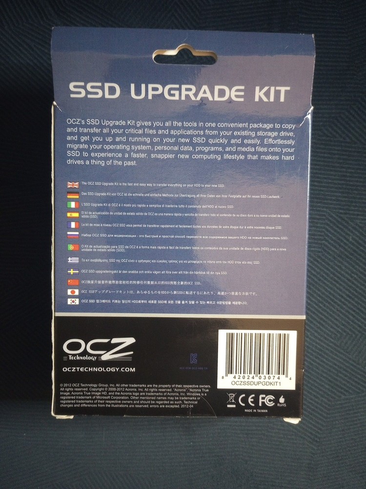 OCZ SSD UPGRADE KIT