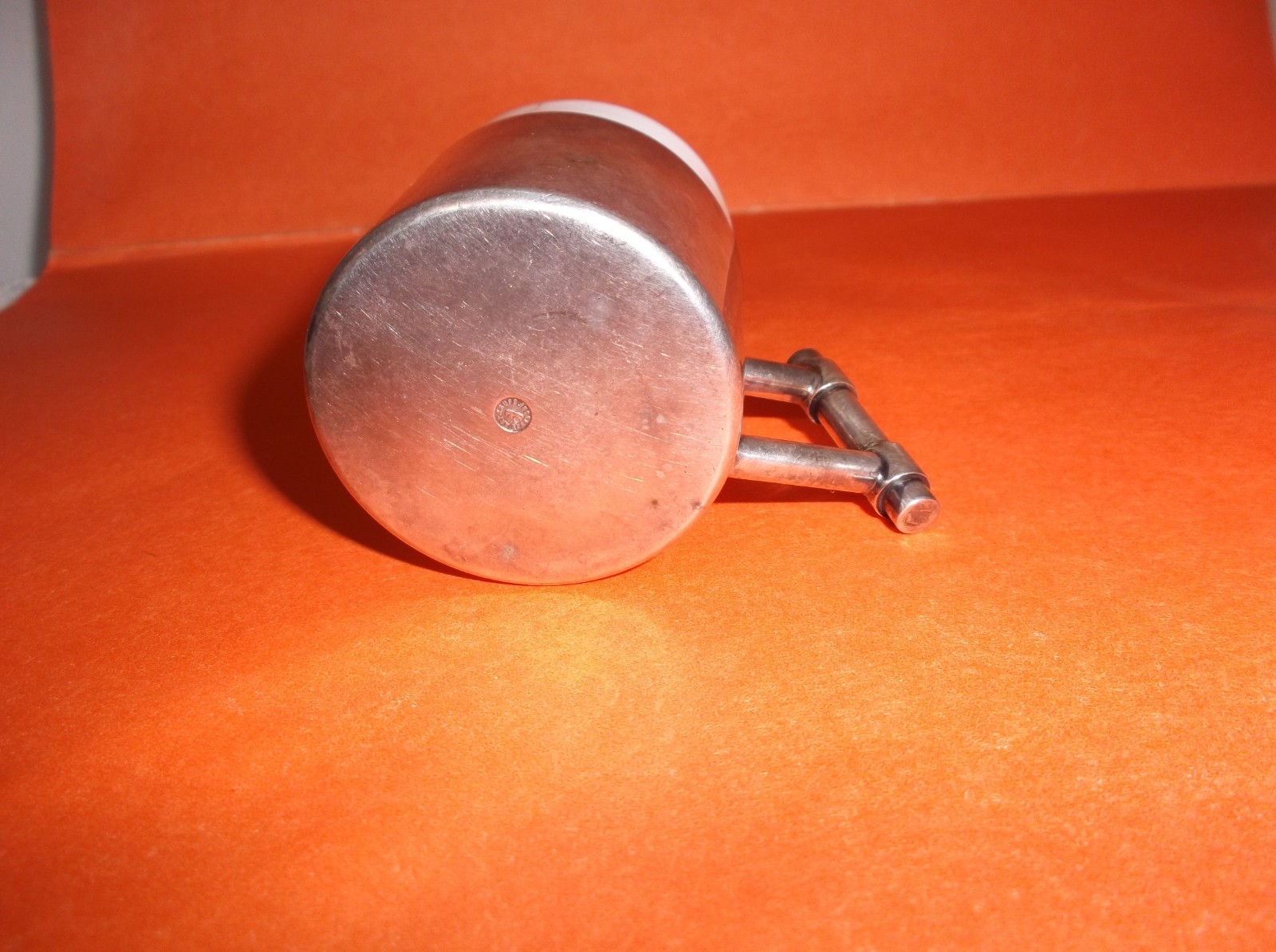 Vintage Silver Demitasse Espresso Cup by Krupp Berndorf, Original Liner