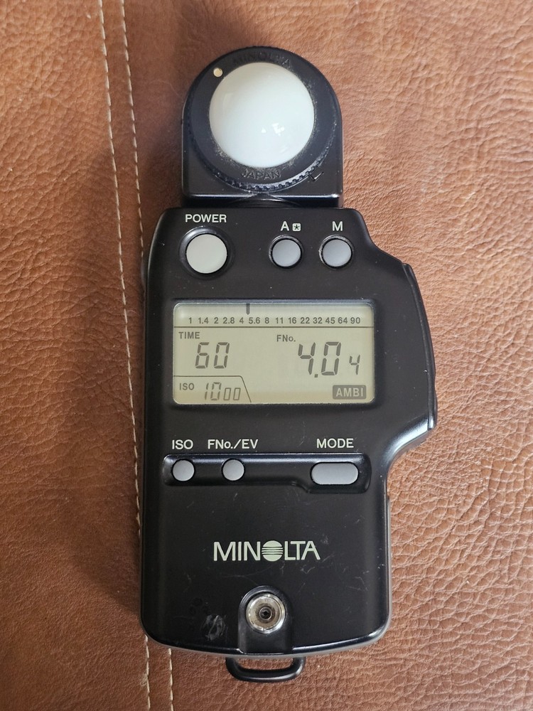 Minolta Auto Meter IV F Flash Light Exposure Meter