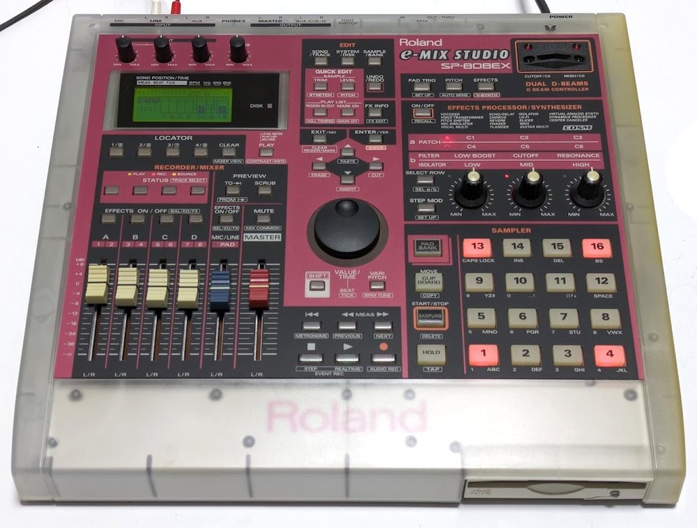 Roland SP-808EX Studio Sampler Multitrack Recorder from JAPAN