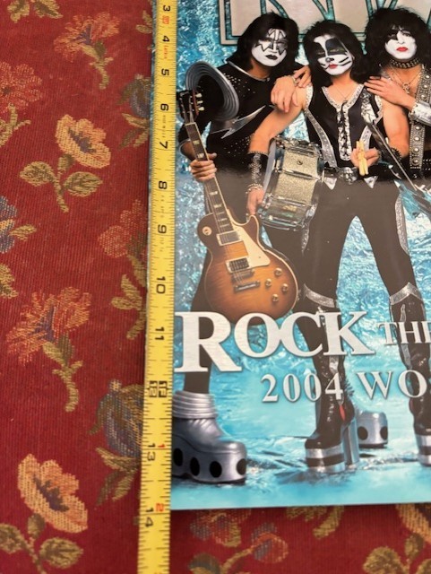 2004 Kiss World Tour Rock The Nation Program