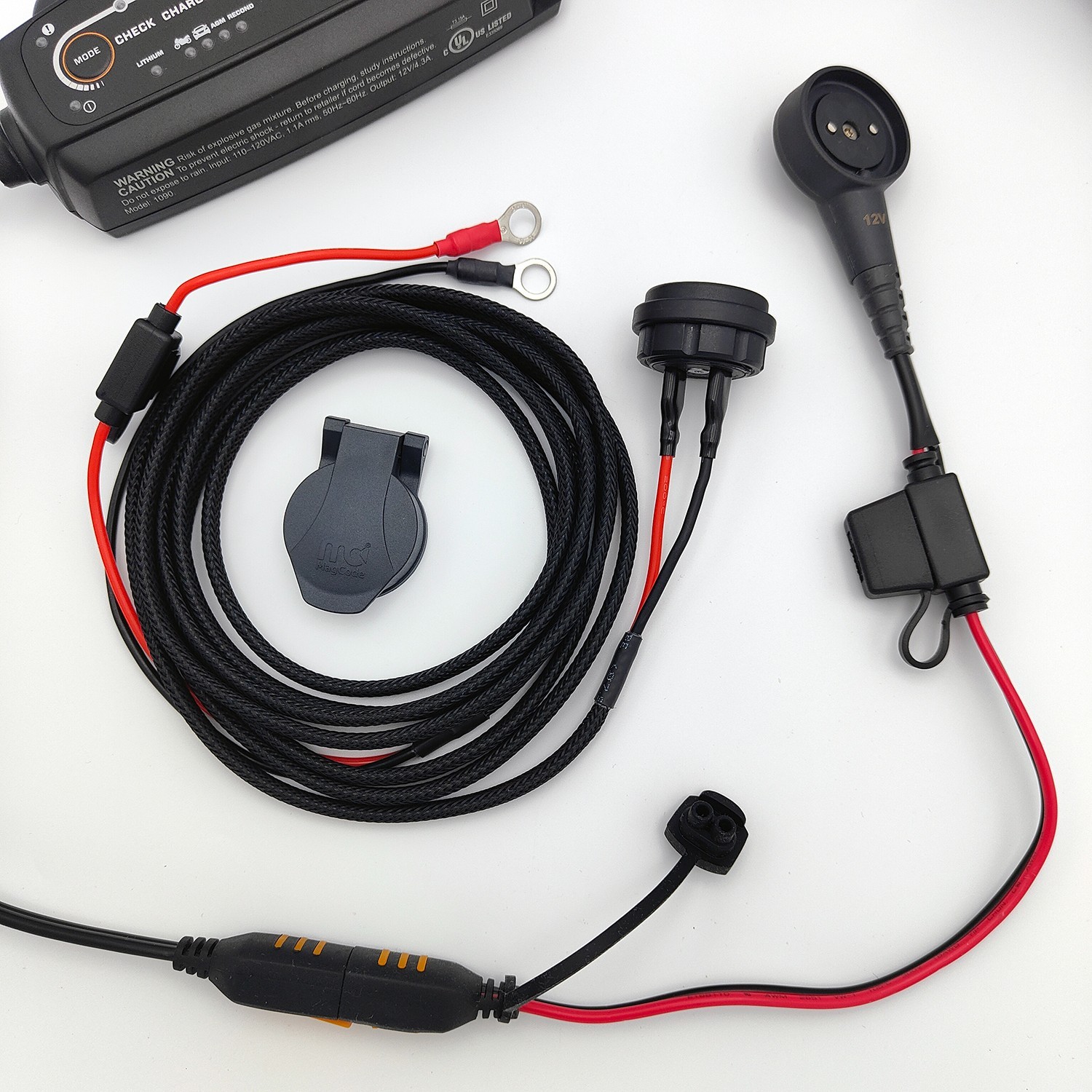 Magnetic Charging Port Mounting Kit for CTEK Chargers: Mercedes Porsche Magcode