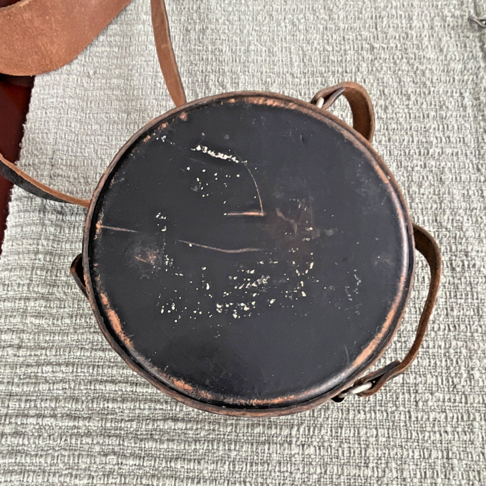 Detex Guardsman Watchclock Time Detector with Keys and Leather Case