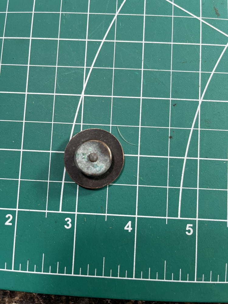 WW1 Infantry Company S Collar Disk Disc