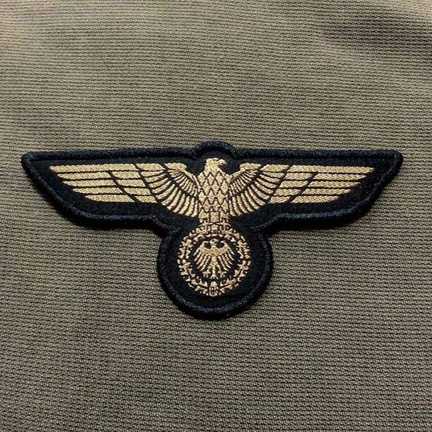 German Eagle Patch Gold Patch