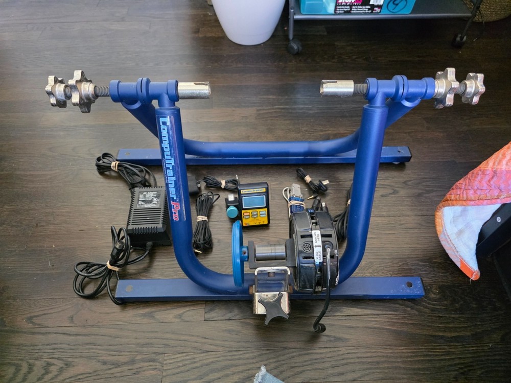 RacerMate CompuTrainer full setup Controller + Generator, front wheel stand