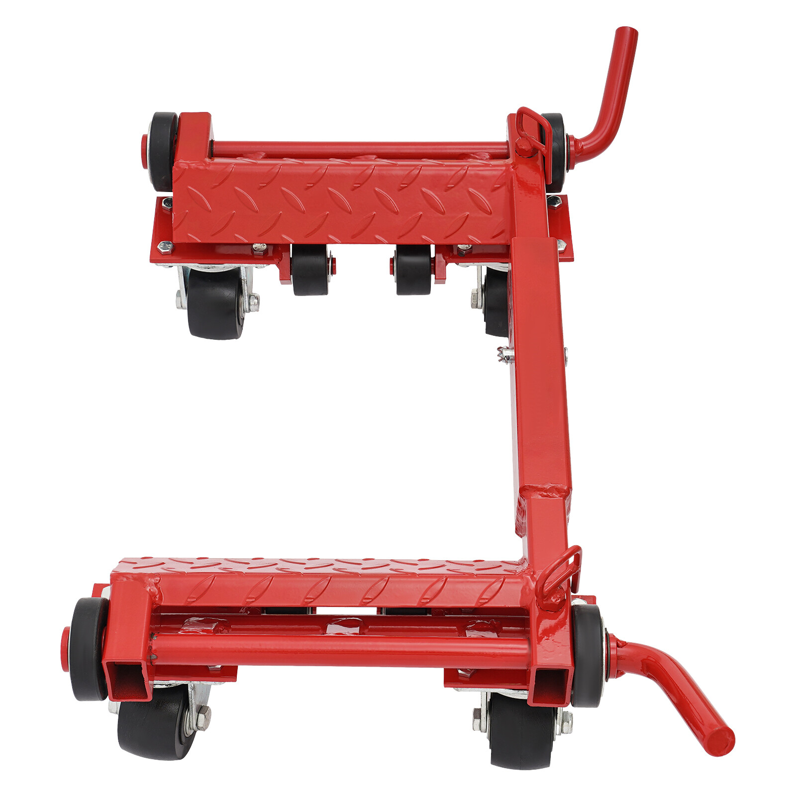 2200lb Lever Type Car Wheel Dolly Auto Vehicle Positioning Moving Tire Lift Jack