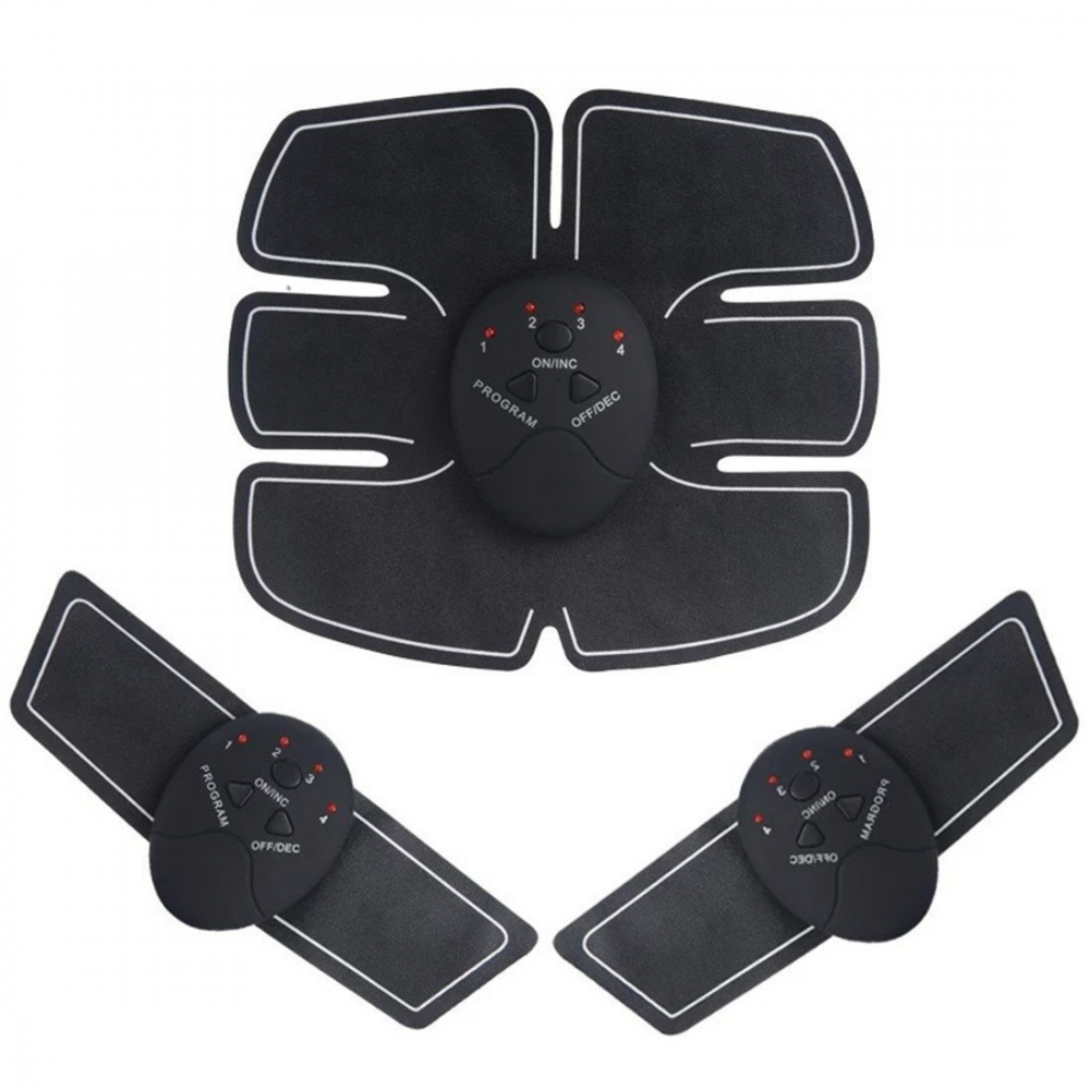 Ultimate EMS AB & Arms Muscle Simulator ABS Training Home Abdominal Trainer Set