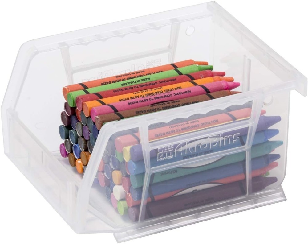 30210 AkroBins Plastic Storage Bins, Space-Saving Stackable Bins for Garage, ...