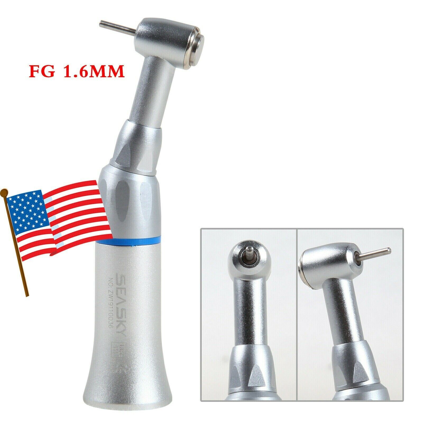 NSK Style Dental Low Slow Speed Contra Angle Handpiece 1.6mm Friction Grip Burs