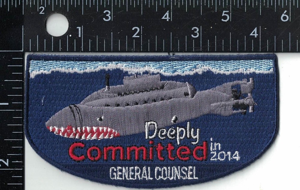 Deeply Committed in 2014 General Counsel Military Patch