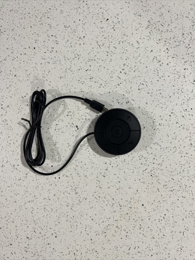 Circular Remote Control for Projector Black (see descript