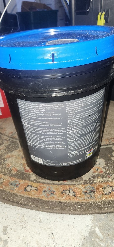 FRAM AW32 Hydraulic Fluid: 5 Gallon