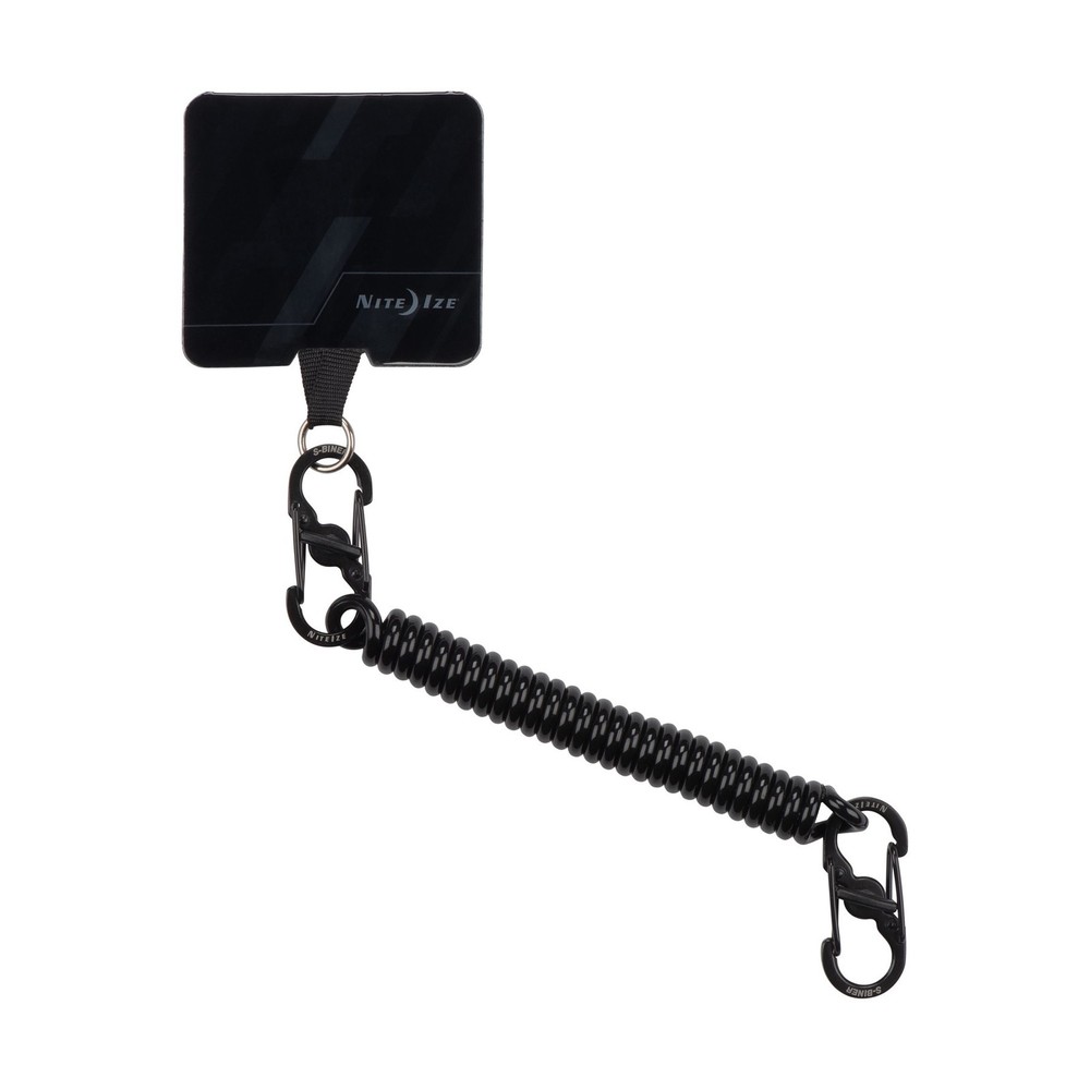 Nite Ize Hitch Phone Anchor + Tether - Black/Black (2-Pack)