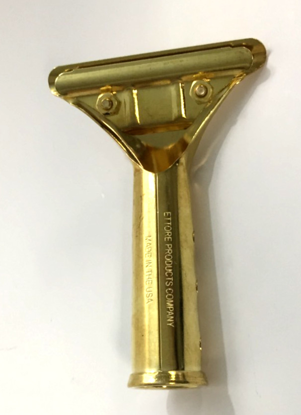 Master Brass Squeegee Handle Single 3.5" x 5.5"