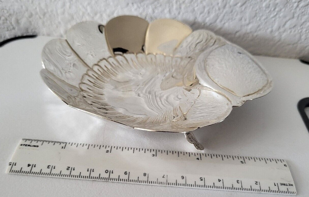 Sterling Silver Footed Bon Bon - Nut - Fruit - Mint Bowl