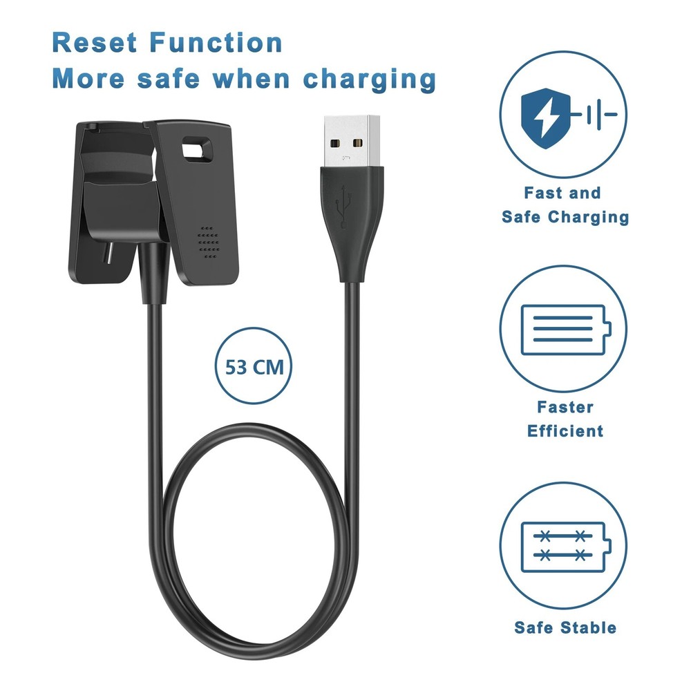 Fitbit Charge 2 Smartwatch Magnetic Cable, USB Fast Charging