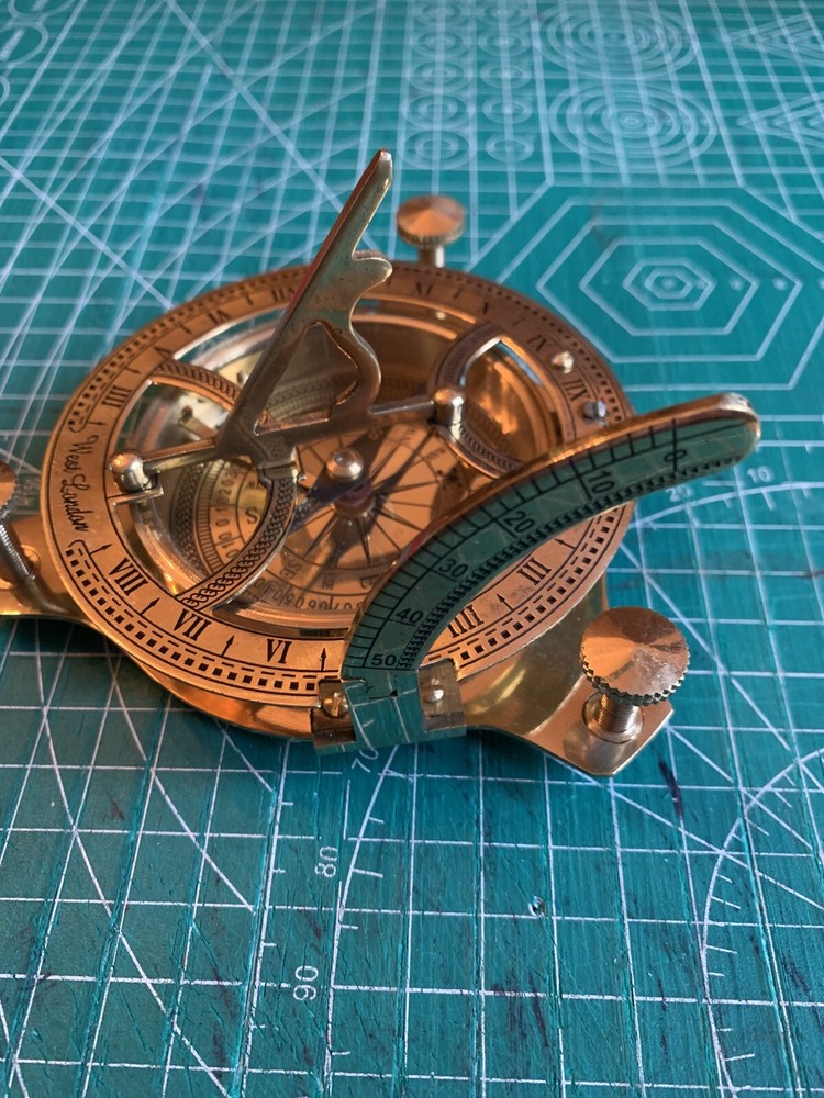 “West London” Brass Ships Compass