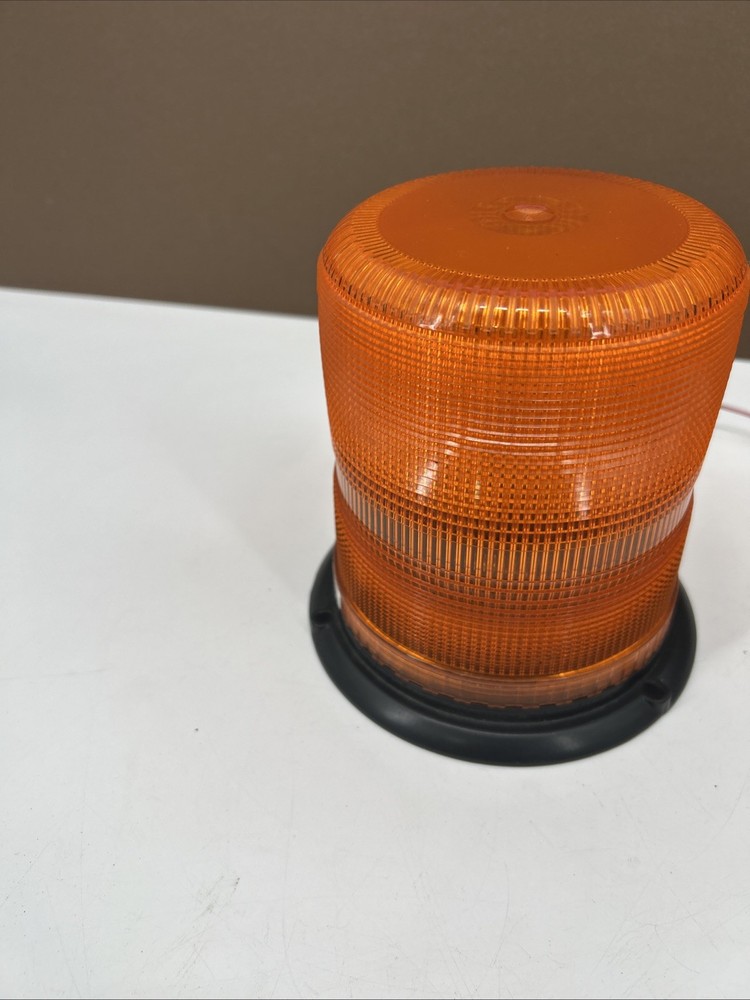 ECCO 7970 AMBER Beacon Light Screw Down / Pole Mount Amber