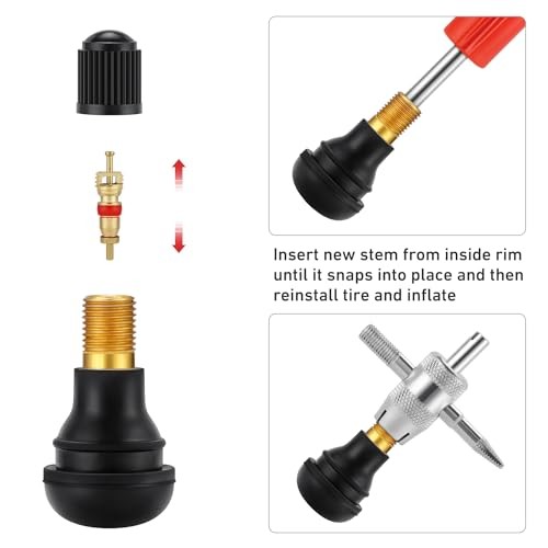 Valve Stem Removal Tool & Installer Tool Kit - 15Pcs TR412/ TR413/ TR414