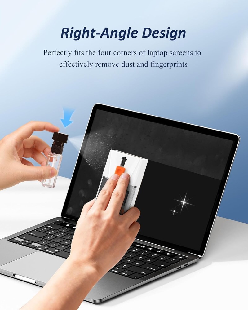 Professional Keyboard Cleaner Laptop Cleaning Kit– Multi-Device White
