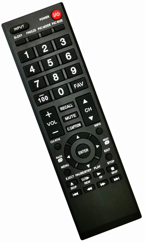Universal Remote Control for Toshiba TV, Replacement All LCD LED...
