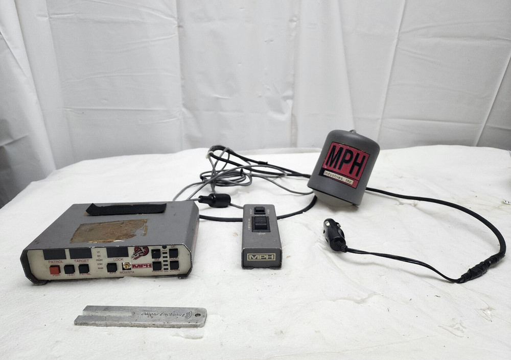 MPH INDUSTRIES PYTHON LAW ENFORCEMENT RADAR SYSTEM W/ TUNING FORK