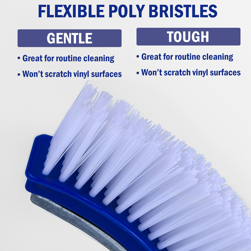 18" Extra-Wide Pool Brush, Heavy Duty Wire, Algae Cleaner Brush US SUPPLY