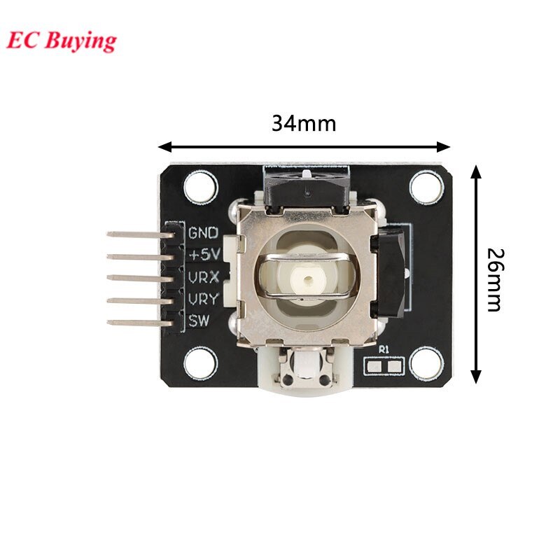 Dual-axis XY Joystick Module For Arduino PS2 Joystick Control Lever Sensor